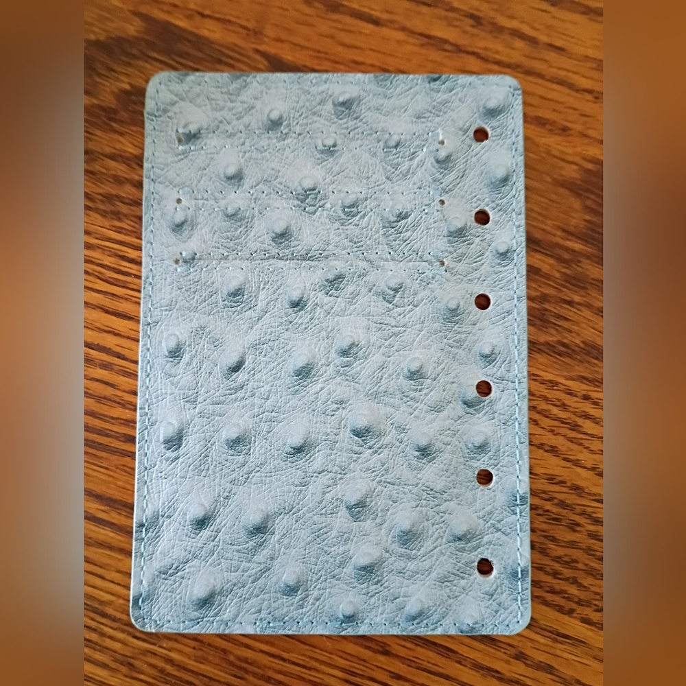 Smartfee Leather 6 Ring Wallet Binder Cash Budget Friendly - Picture 9 of 14